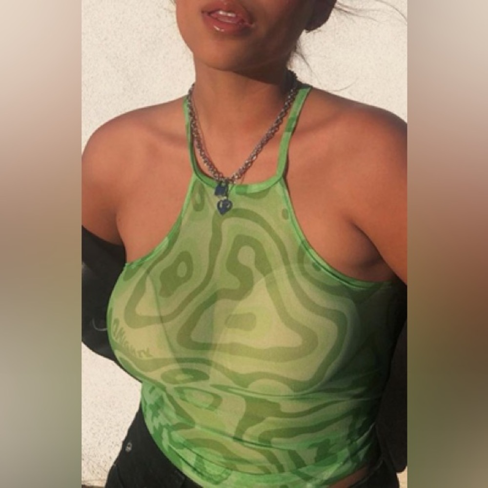 Swirl Halter Top